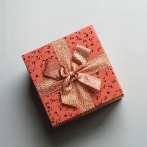 умная роскошная бумажная коробка подарка упаковки ювелирных изделий